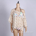 Casual Crochet Mesh Beachwear Frauen vertuschen Kleidung